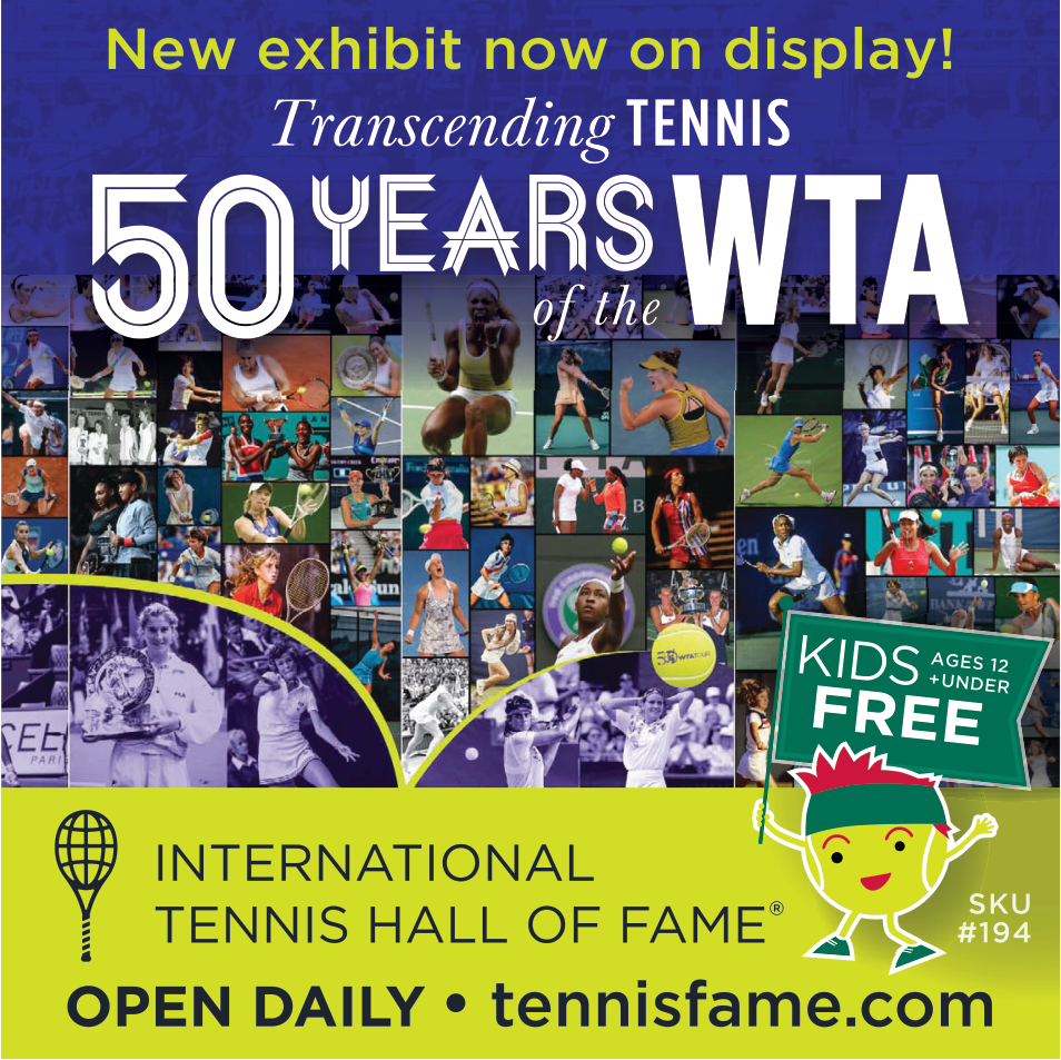 International Tennis Hall of Fame Print Ad