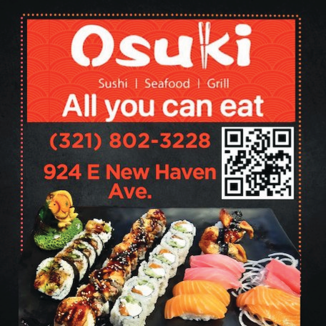Osuki Sushi Print Ad