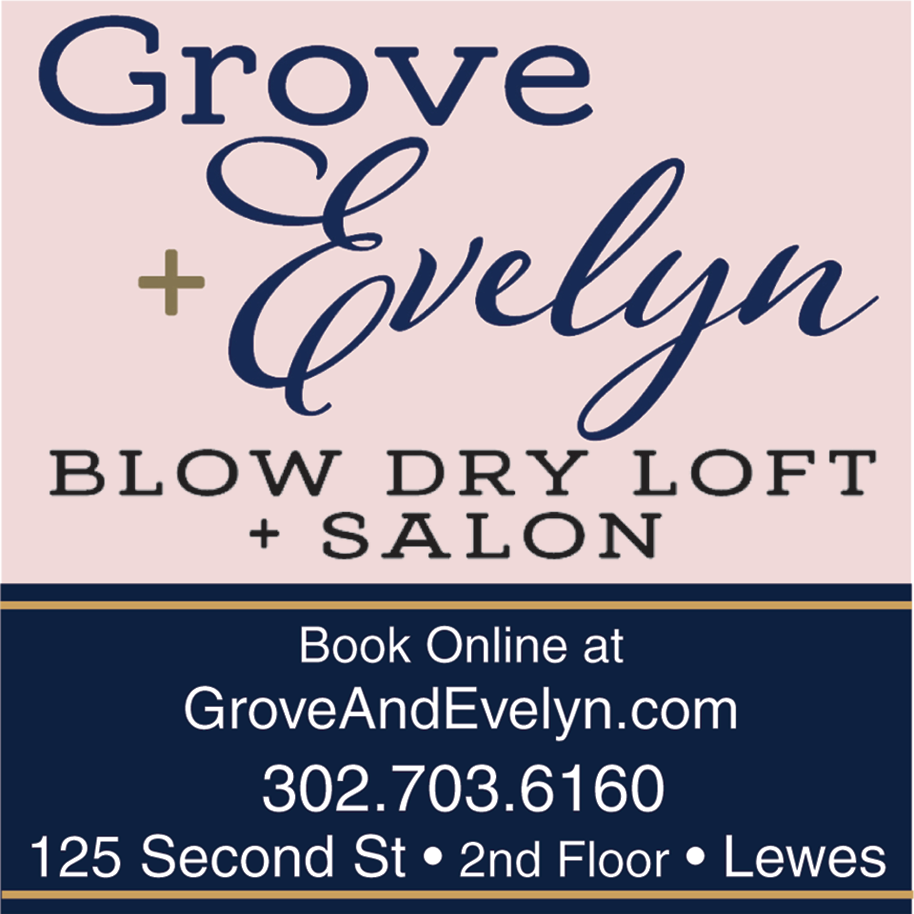 GROVE + EVELYN BLOW DRY LOFT & SALON Print Ad