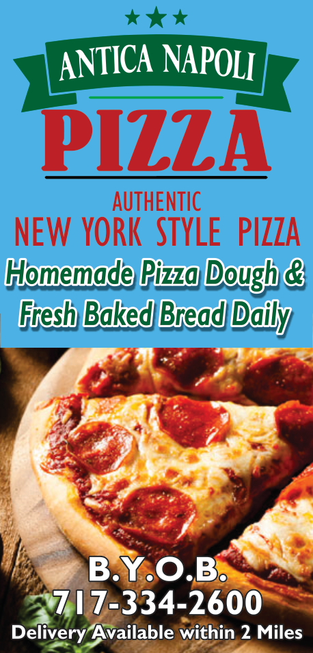 Antica Napoli Pizza New York Style Print Ad