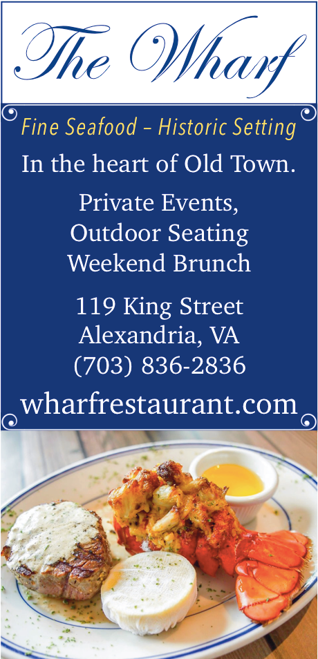 The Wharf Seafood Restaurant Print Ad