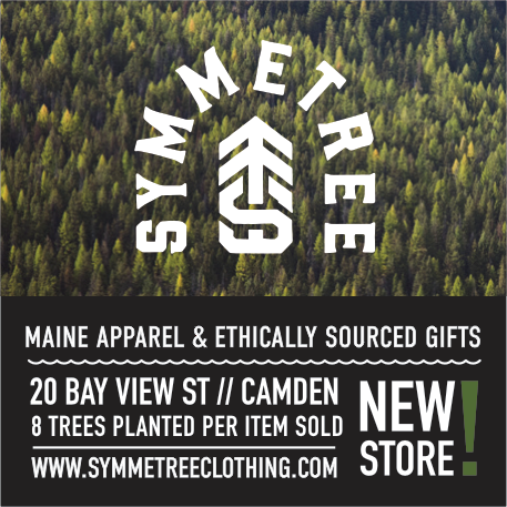 Symmetree Maine Apparel & Ethically Sourced Gifts Print Ad