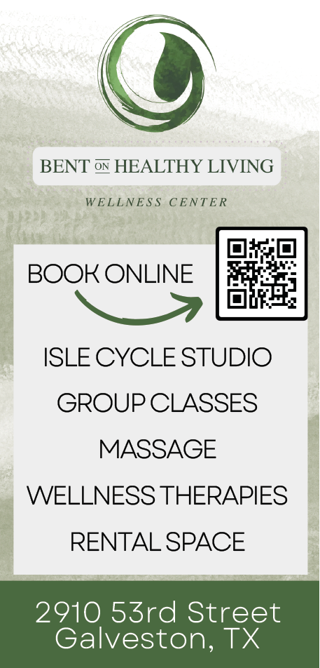 Bent on Healthy Living Wellness Center & Isle Cycle Studio Print Ad