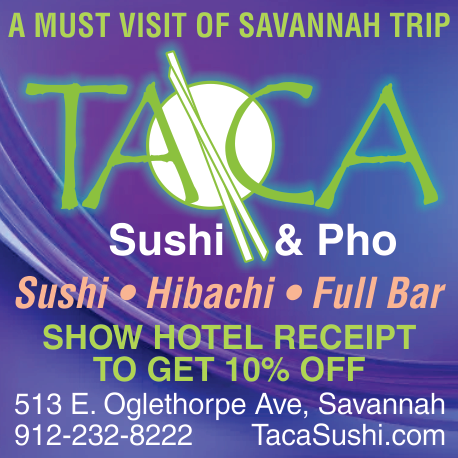 TA CA Sushi & Japanese Fusion Print Ad