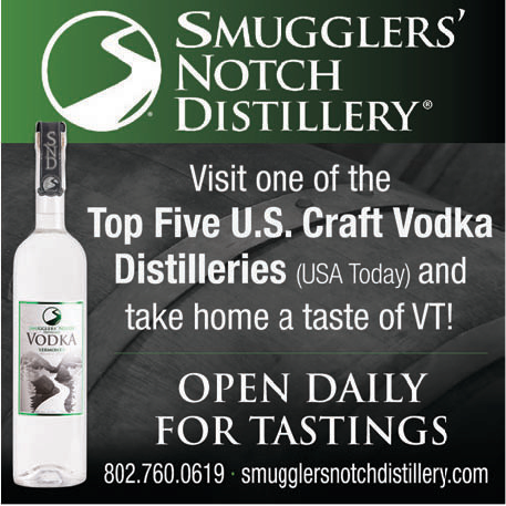 Smugglers' Notch Distillery Print Ad