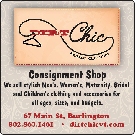 Dirt Chic Resale Clothing Print Ad