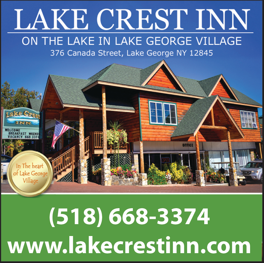 Lake Crest Inn Print Ad