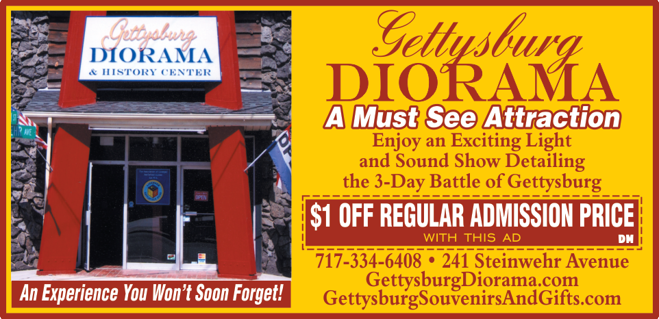 Gettysburg Diorama Print Ad