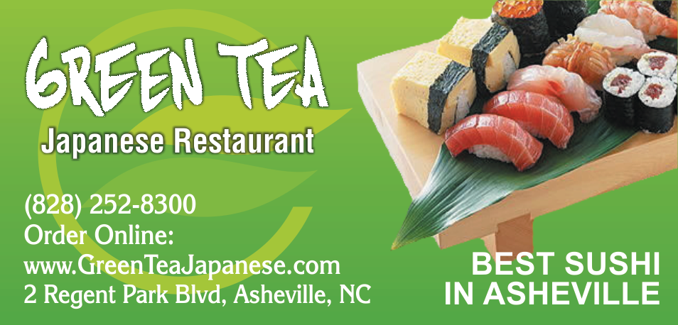 Green Tea Sushi Bar Print Ad
