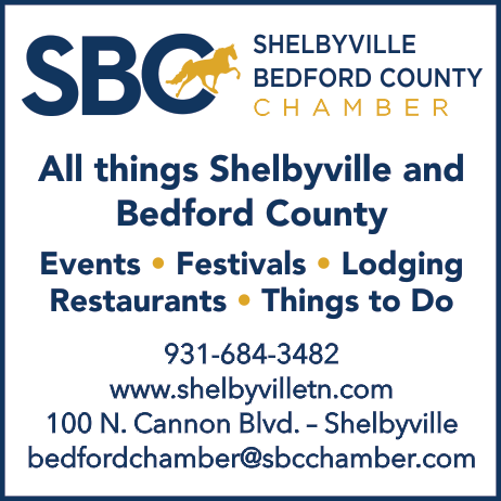 Shelbyville-Bedford County Chamber of Commerce Print Ad