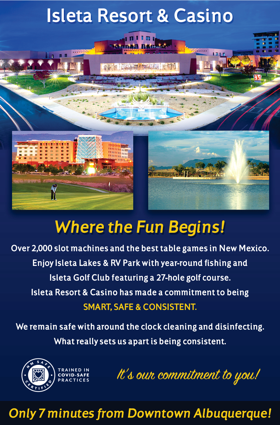 Isleta Resort & Casino Print Ad