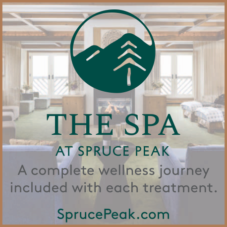 The Spa at Spruce Peak Print Ad