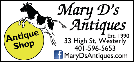 Mary D's Antiques Print Ad