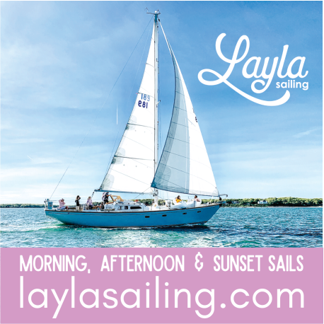 Layla Sailing Print Ad