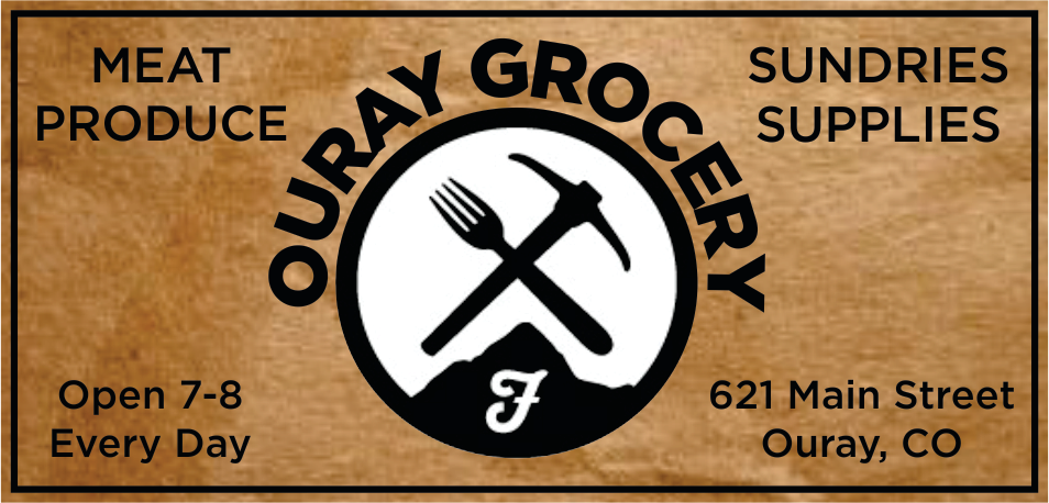Ouray Grocery  Print Ad