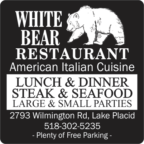 White Bear Restaurant Print Ad