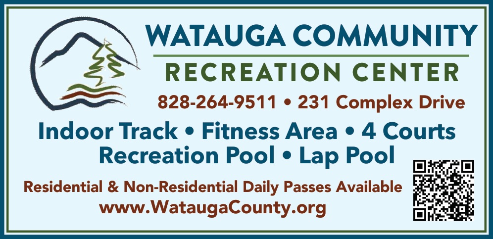 Watauga Community Recreation Center Print Ad