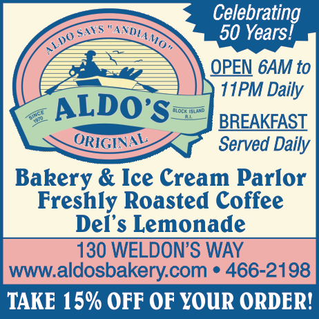 Aldo's Bakery & Ice Cream Print Ad