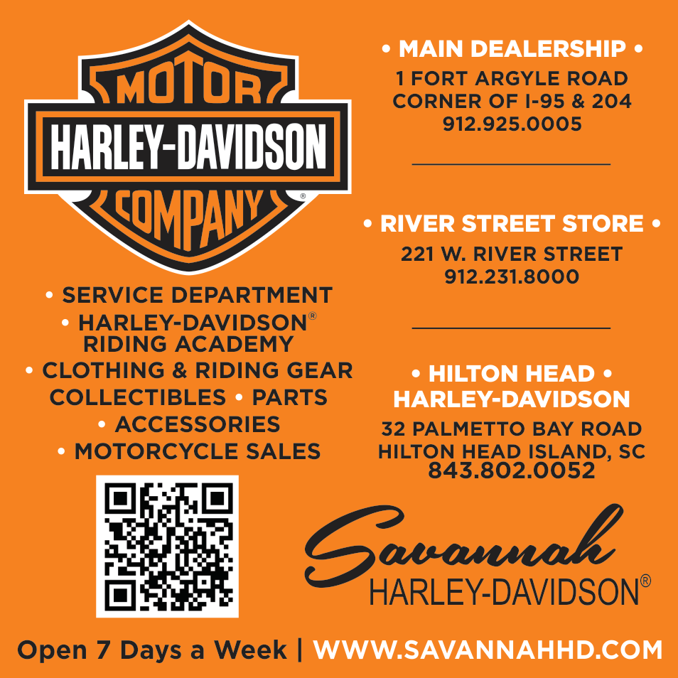 Savannah Harley-Davidson Print Ad
