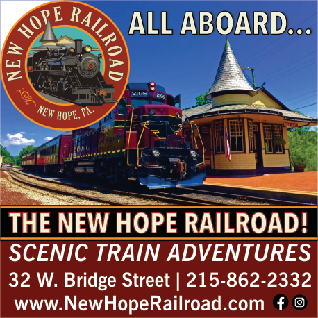 New Hope & Ivyland Railroad Print Ad