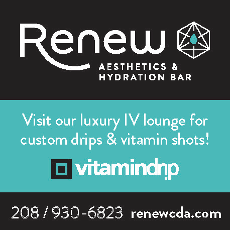 Renew Aesthetics and IV Hydration Bar Print Ad