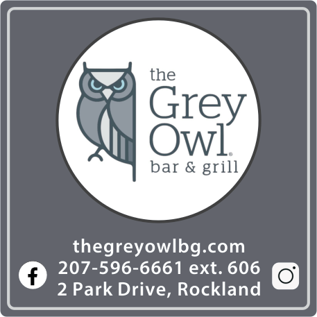 The Grey Owl Bar & Grill Print Ad