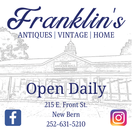 Franklin's Antique Mall Print Ad