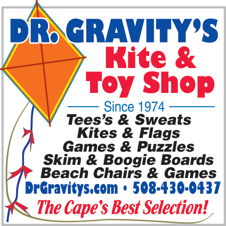 Dr. Gravity's Kite & Toy Shop Print Ad