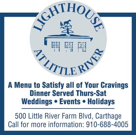 The lighthouse at Little River Print Ad