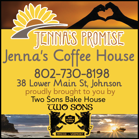 Jenna's Coffee House Print Ad