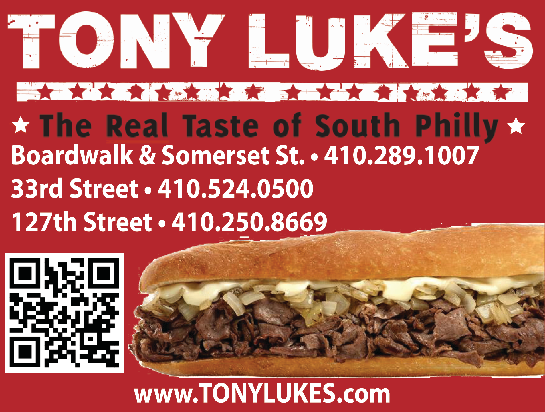 TONY LUKE'S Print Ad