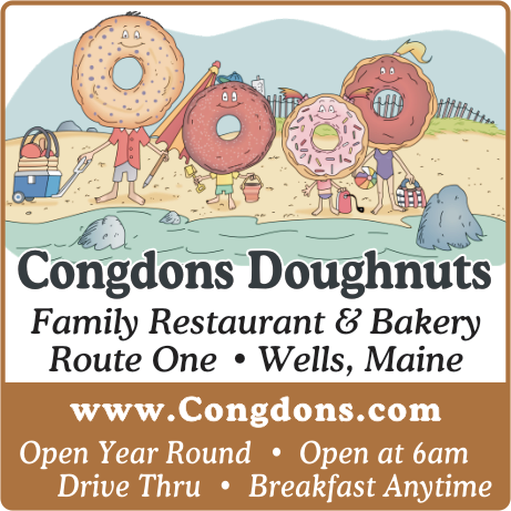 Congdon's Doughnuts Restaurant & Drive Thru Print Ad