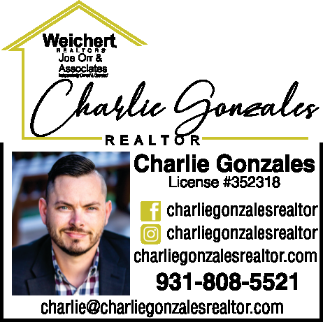 Charlie Gonzales, Realtor Print Ad