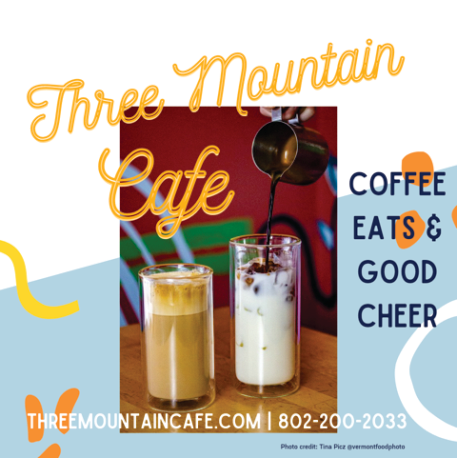 Three Mountain Cafe Print Ad