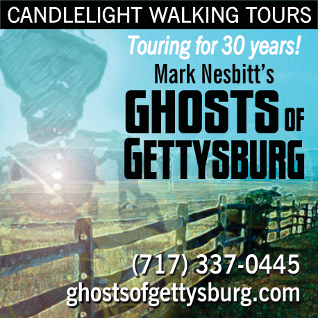 Ghosts of Gettysburg Tours Print Ad