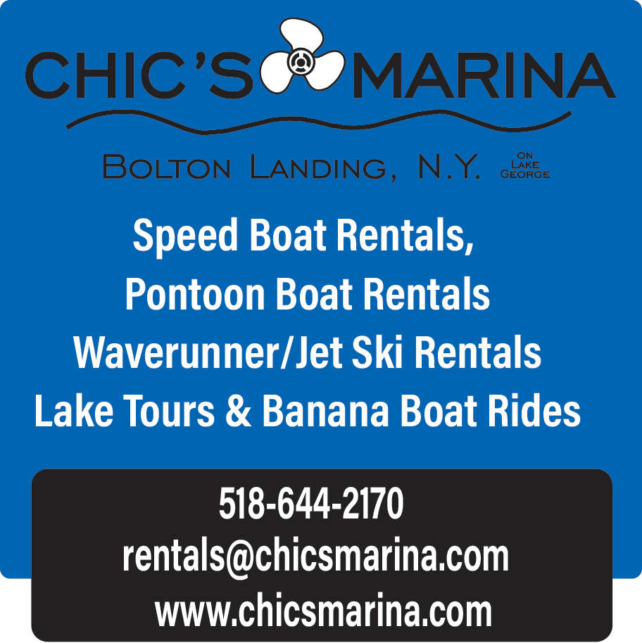 Chic's Marina Boat & Waverunner Rentals Print Ad