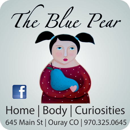 The Blue Pear Print Ad