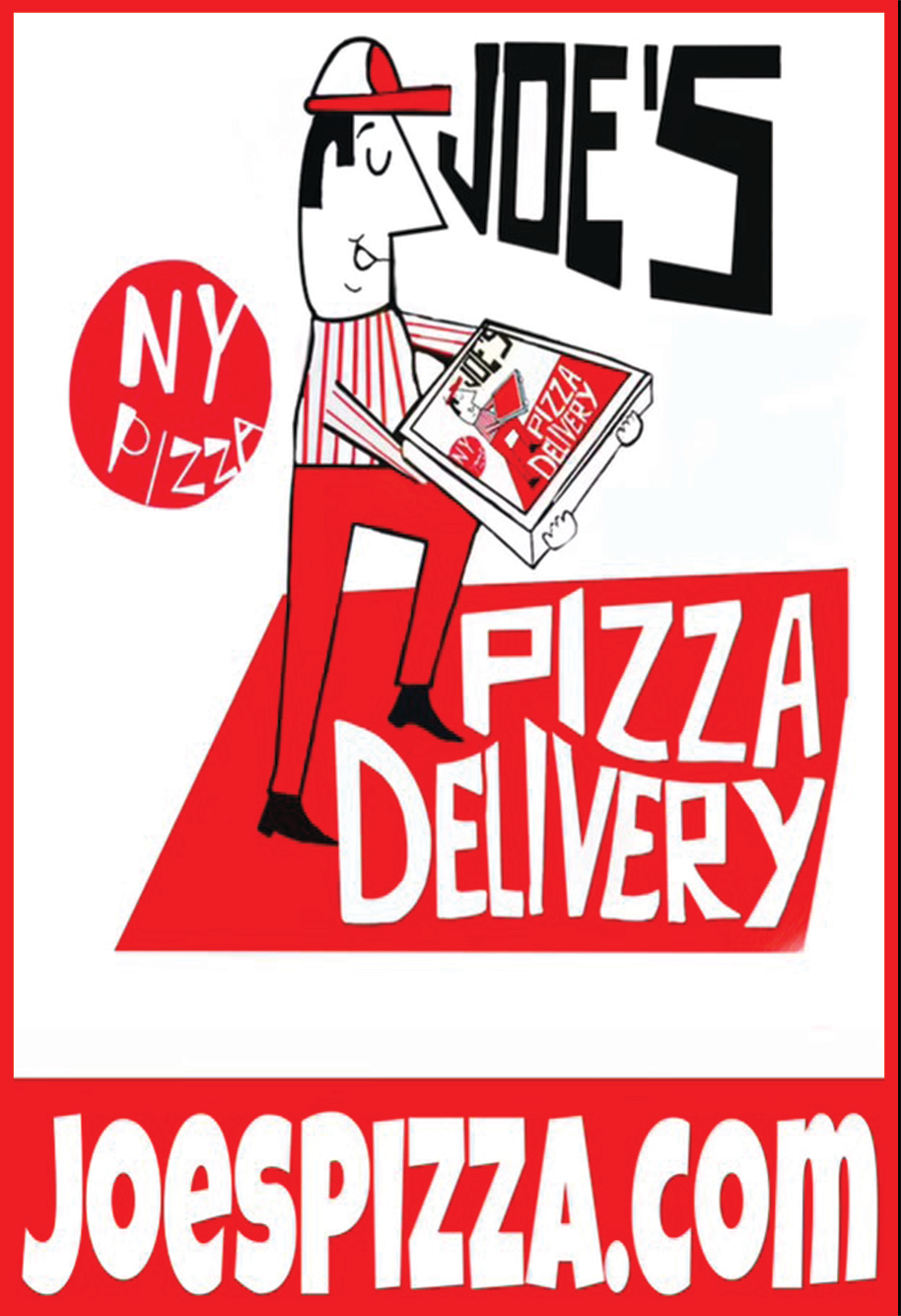 Joe's Pizza  Print Ad