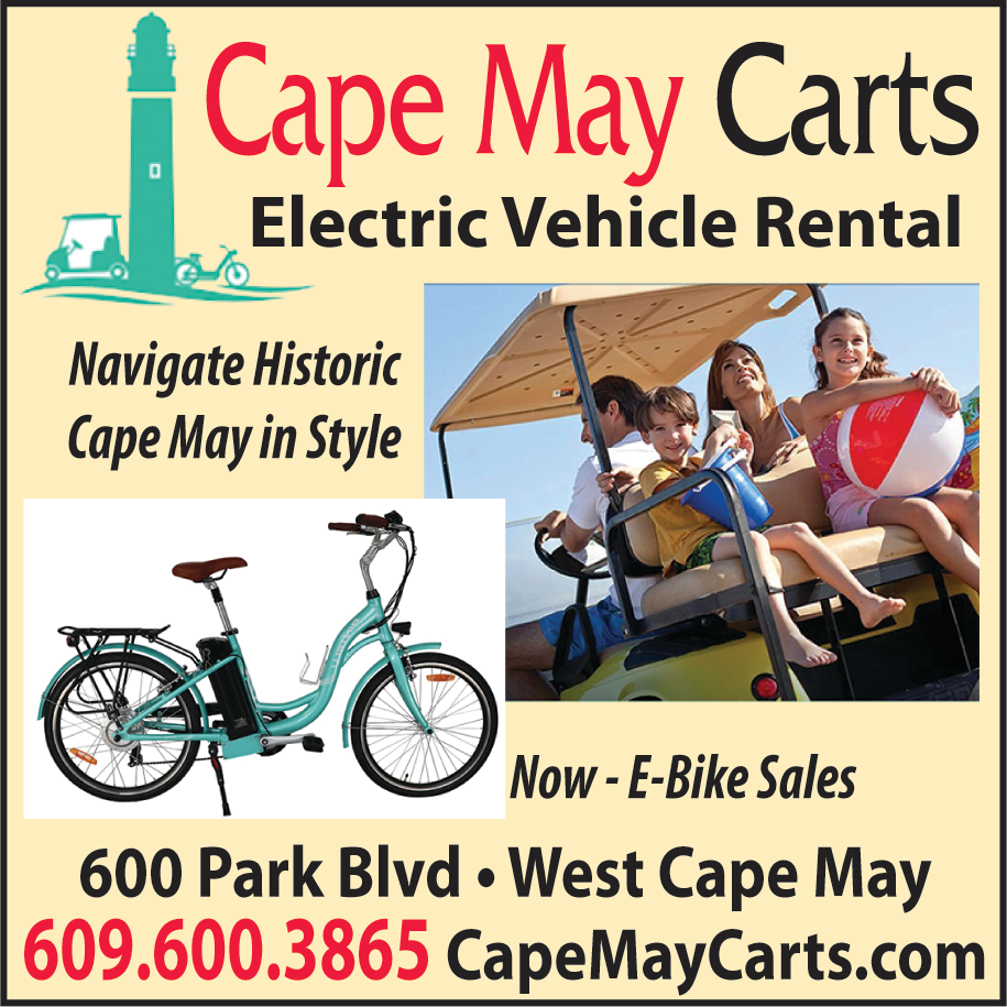 Cape May Carts Print Ad
