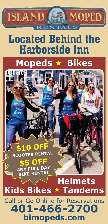 Island Moped & Bike Rentals Print Ad