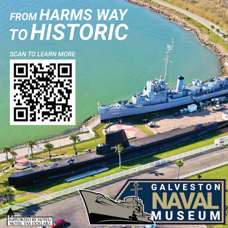 Galveston Naval Museum Print Ad