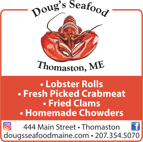 Doug's Seafood Print Ad