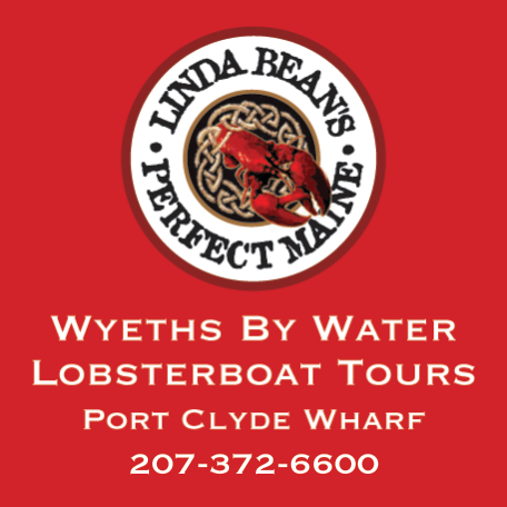 Wyeths By Water Lobsterboat Tours Print Ad
