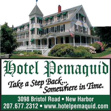 Hotel Pemaquid Print Ad