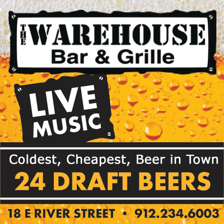 The Warehouse Bar & Grille Print Ad