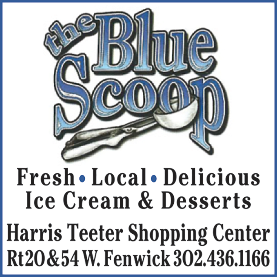BLUE SCOOP ICE CREAM Print Ad