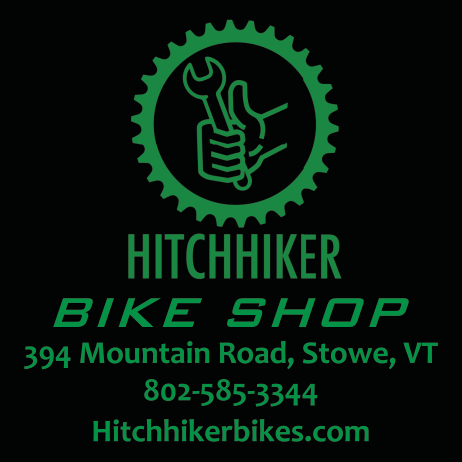 Hitchhiker Bike Shop Print Ad