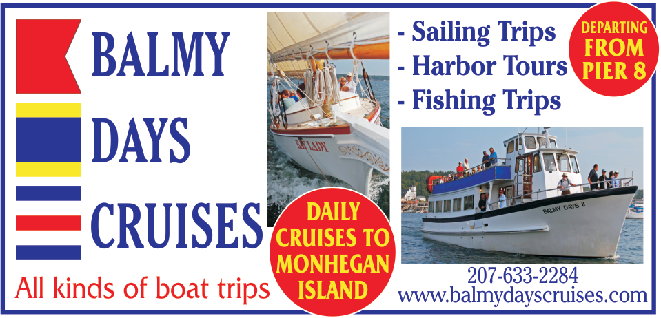 Balmy Days Cruises Print Ad
