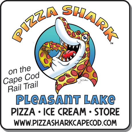 Pizza Shark Print Ad