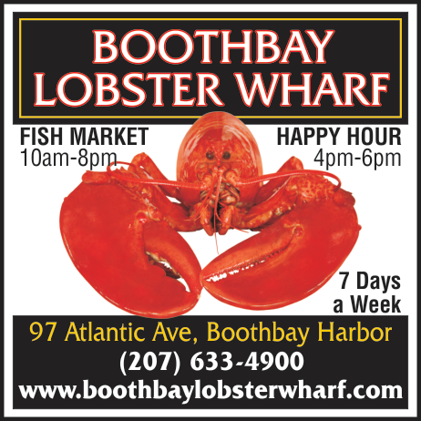 Boothbay Lobster Wharf Print Ad